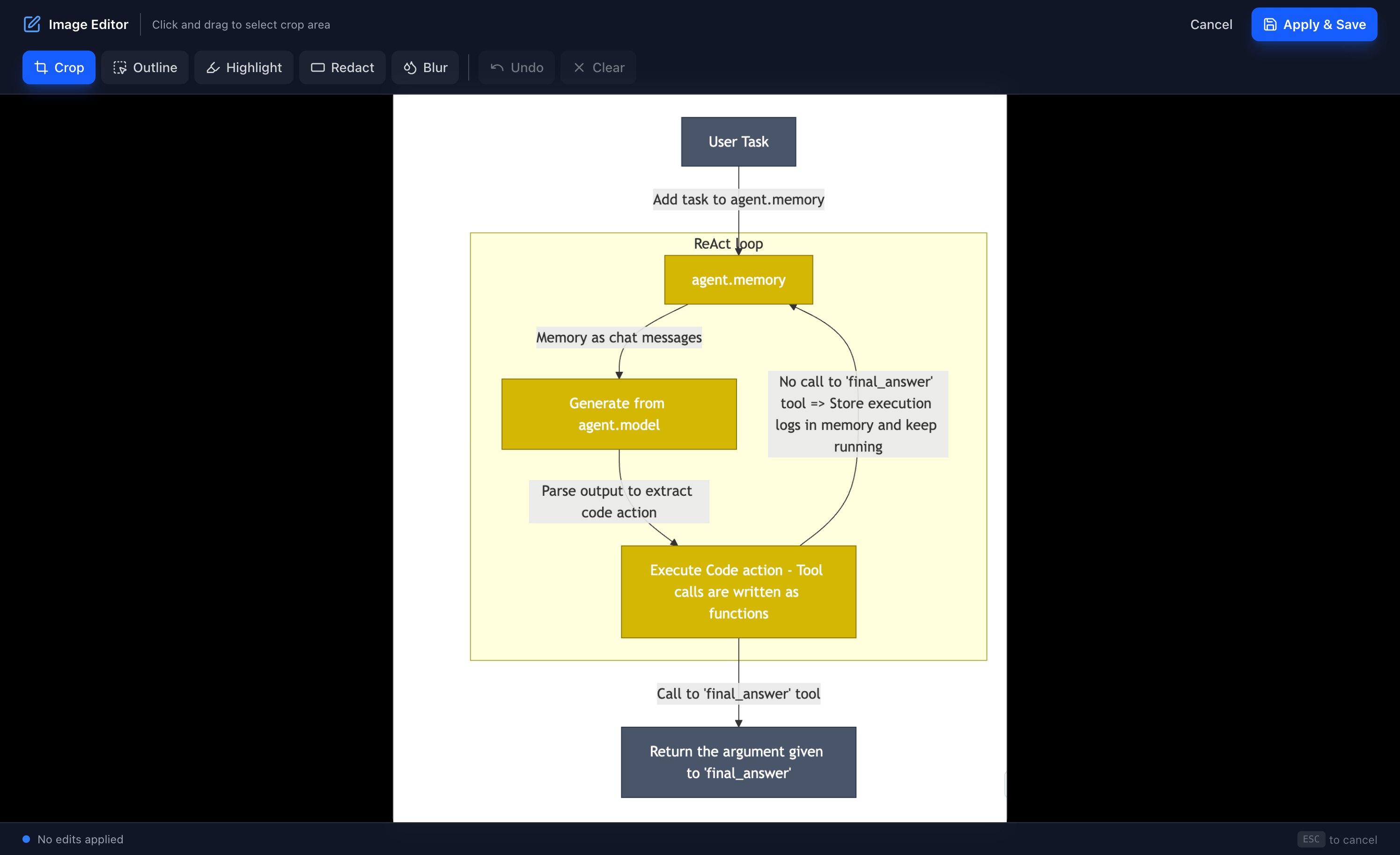 SmartShots image editor with annotation and editing controls.